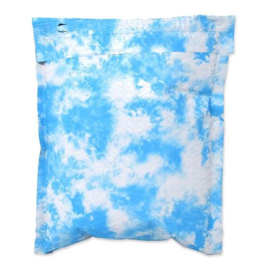 Sky Tie Dye Clouds Bubble Mailers Size 6.5x10 Padded Shipping Bags - Shipping In Style