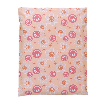 Smiley Daisy Poly Mailers Size 14.5x19