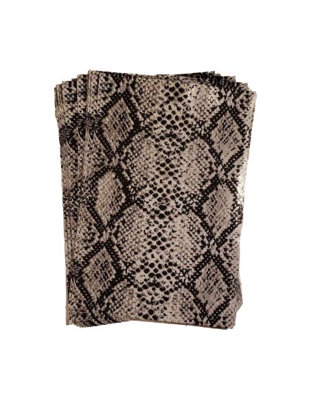 Snake Skin Metallic Poly Mailers Size 6x9 Shipping Bags - Shipping In Style