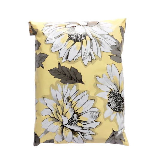 Sunflower Poly Mailers Size 6x9 Shipping Bags - Shipping In Style