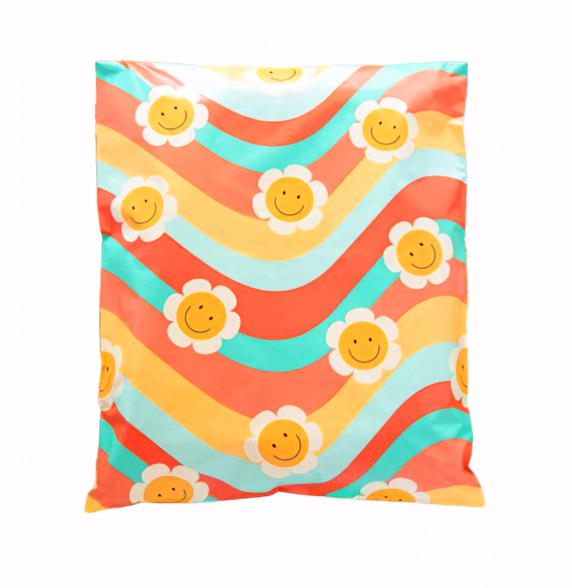 Wavy Daisy Poly Mailers Size 14x17 inch Spring Poly Mailers - Shipping In Style