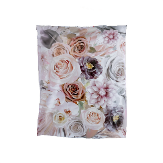 Flowers BoHo Style Rose Poly Mailers Size 10x13 Colorful Shipping Bags
