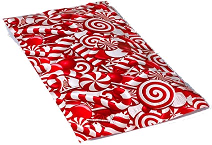 Candy Cane Christmas Poly Mailers Size 6x9 Shipping Bags